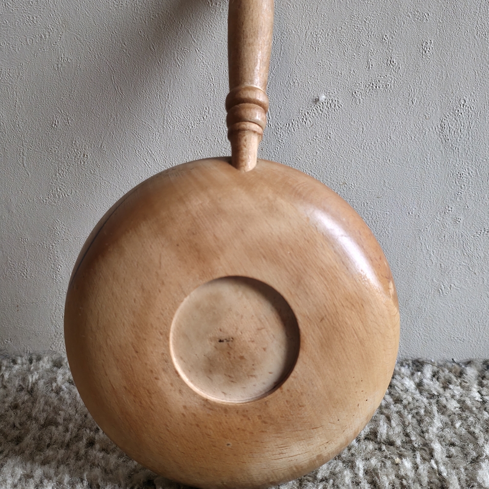 Rustic Rooster Decorative Wooden Bowl - Picture 5 of 6